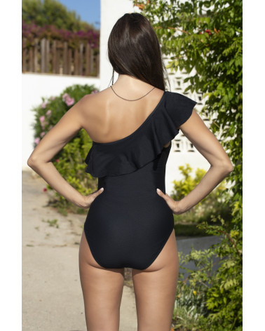 Jednoczęściowy strój kąpielowy Kostium kąpielowy Model Vanessa 04 Black - Madora