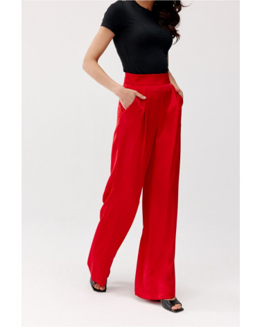 Spodnie Damskie Model Elsa CZE SPD0034 Red - Roco Fashion