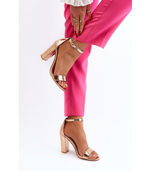 Sandały Model Thakko 212-18 Pink Gold - Step in style