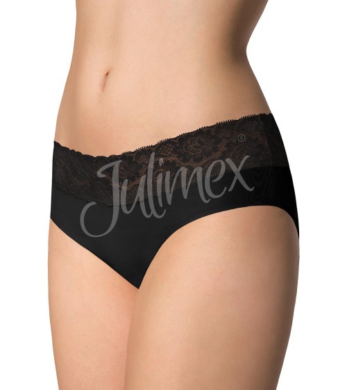 Figi Model Hipster panty Black - Julimex Lingerie