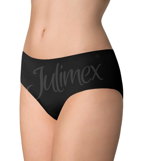 Figi Model Simple panty Black - Julimex Lingerie