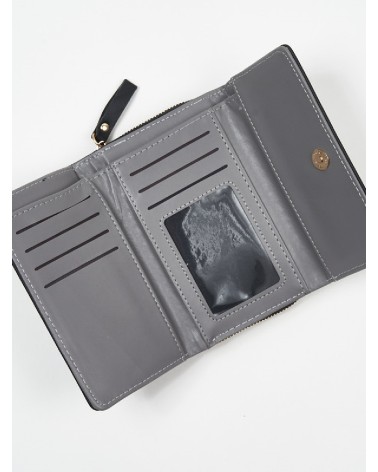 Klasyczny portfel damski czarny