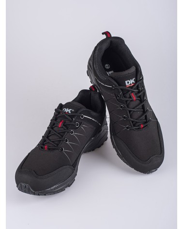 Czarne buty trekkingowe męskie sportowe DK Softshell