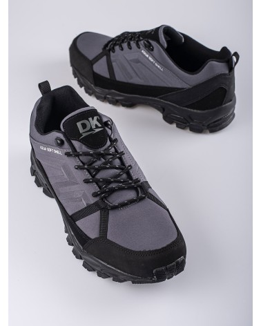 Szare buty trekkingowe męskie DK aqua Softshell