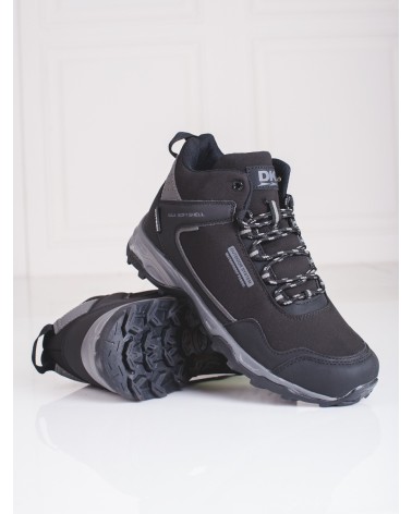 Wysokie buty trekkingowe męskie z protektorem DK Softshell