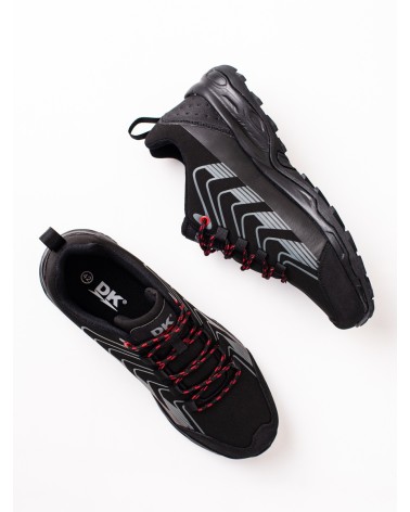 DK buty trekkingowe męskie z Softshellem czarne