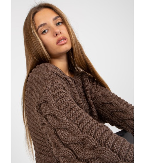 Sweter z warkoczami LC-SW-8044.06X