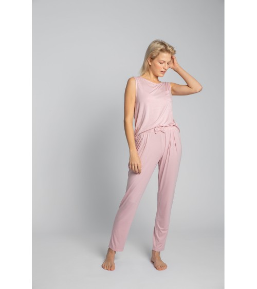 Piżama Spodnie Piżamowe Model LA025 Pink - LaLupa