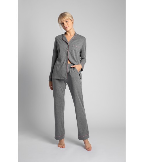 Piżama Spodnie Piżamowe Model LA020 Grey - LaLupa