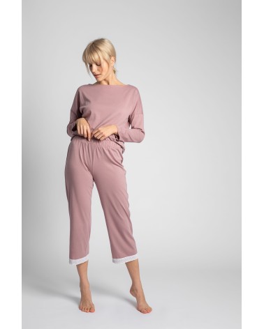 Piżama Spodnie piżamowe Model LA041 Wrzos - LaLupa