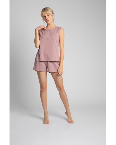 Piżama Koszulka Model LA015 Wrzos - LaLupa