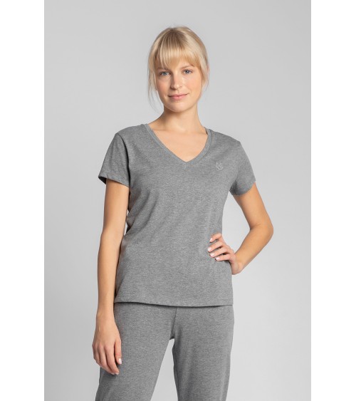 Piżama Koszulka Model LA014 Grey - LaLupa