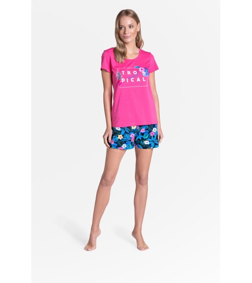 Piżama Damska Model Tropicana 38905-43X Pink - Henderson