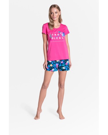 Piżama Damska Model Tropicana 38905-43X Pink - Henderson