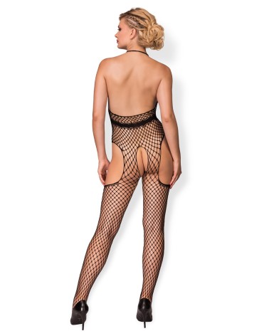 Bodystocking Model Naughty HH01021 Black - Hot in here