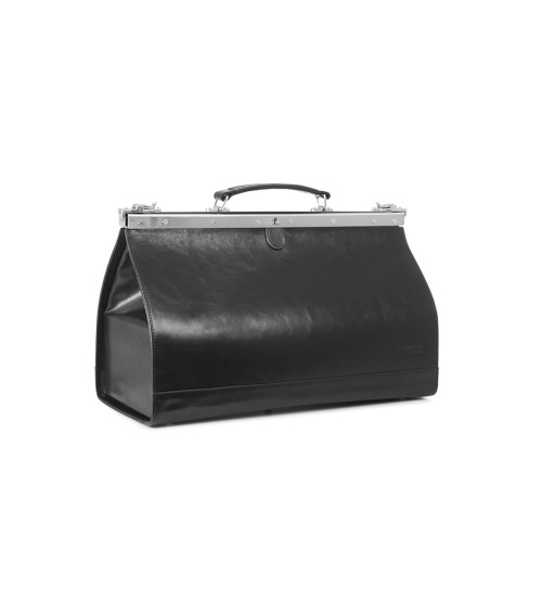 BIG torba skórzana kufer 45 PK6 Black - Verosoft