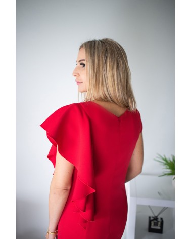 Sukienka Model Mirrela Red - Jersa