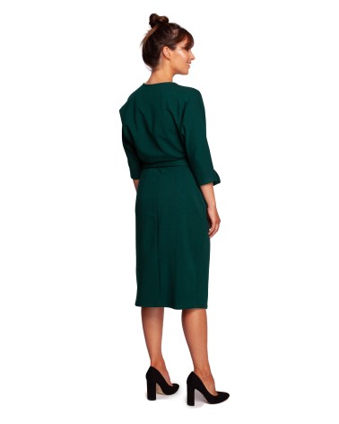 Sukienka Model B241 Dark Green - BeWear