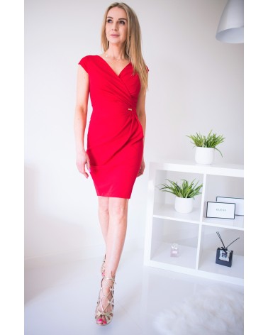 Sukienka Model Oktawia Red - Jersa