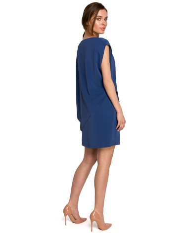 Sukienka Model S262 Blue - Stylove