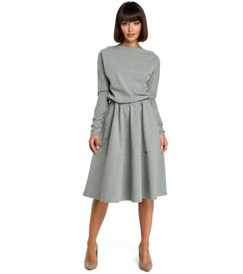 Sukienka Model B087 Grey - BeWear