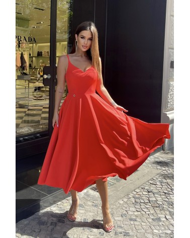 Sukienka Model 244-02 Red - Bicotone