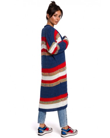 Sweter Kardigan Model BK036 Model 4 - BE Knit